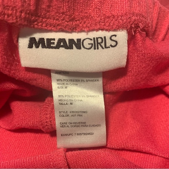 ❤️Mean Girls You Can’t Sit with Us Paramount PJ/Casual Shorts Large Pink - Picture 3 of 9